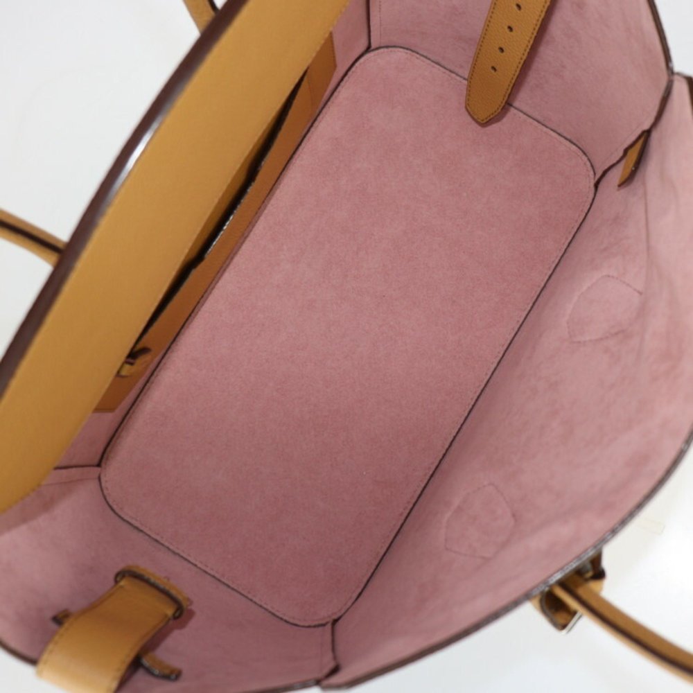 BALLY Silver Leather Tote Bag - Picture 7 of 10